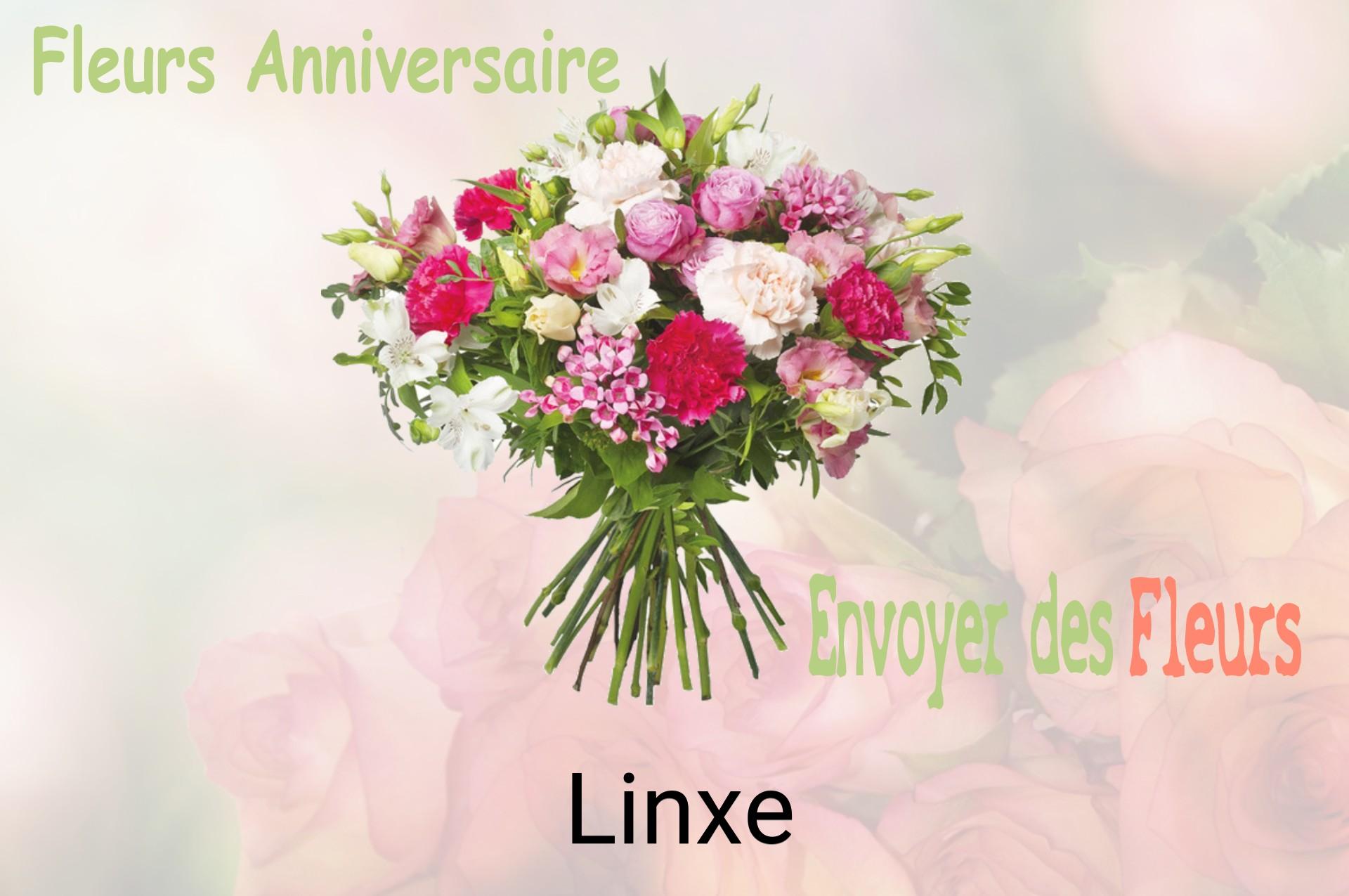 Bouquet de fleurs d’anniversaire livré à Linxe